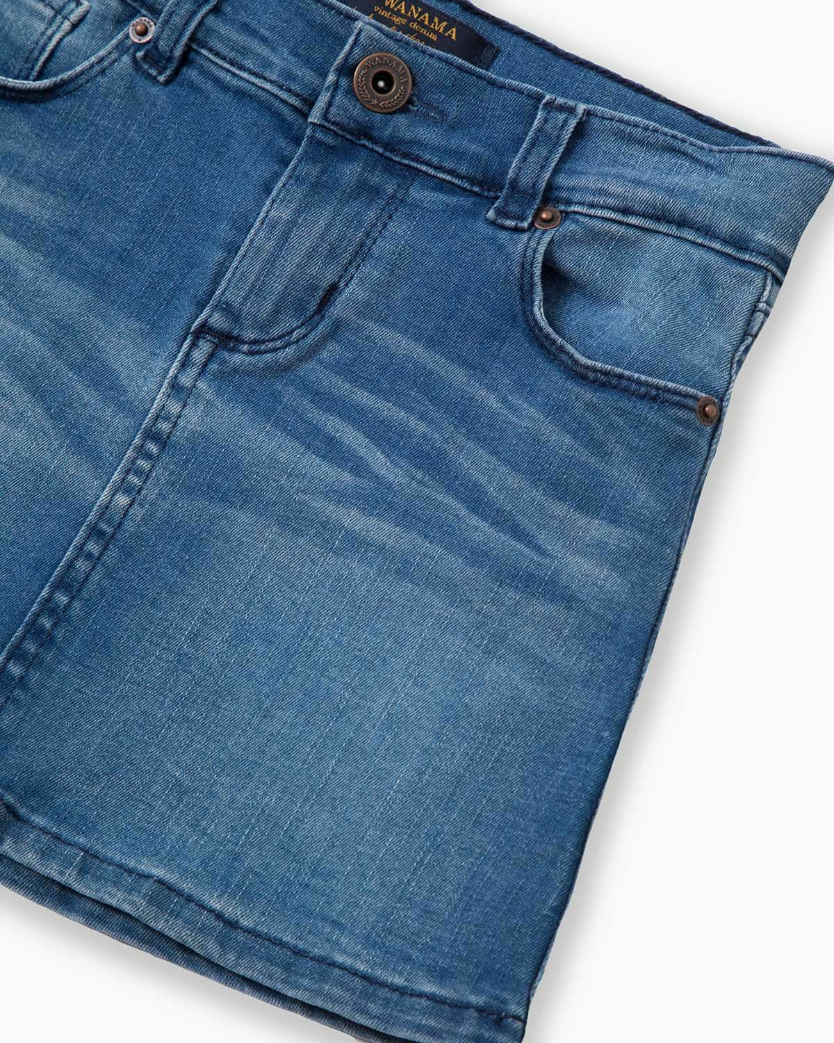 Mini Denim Basic Girls