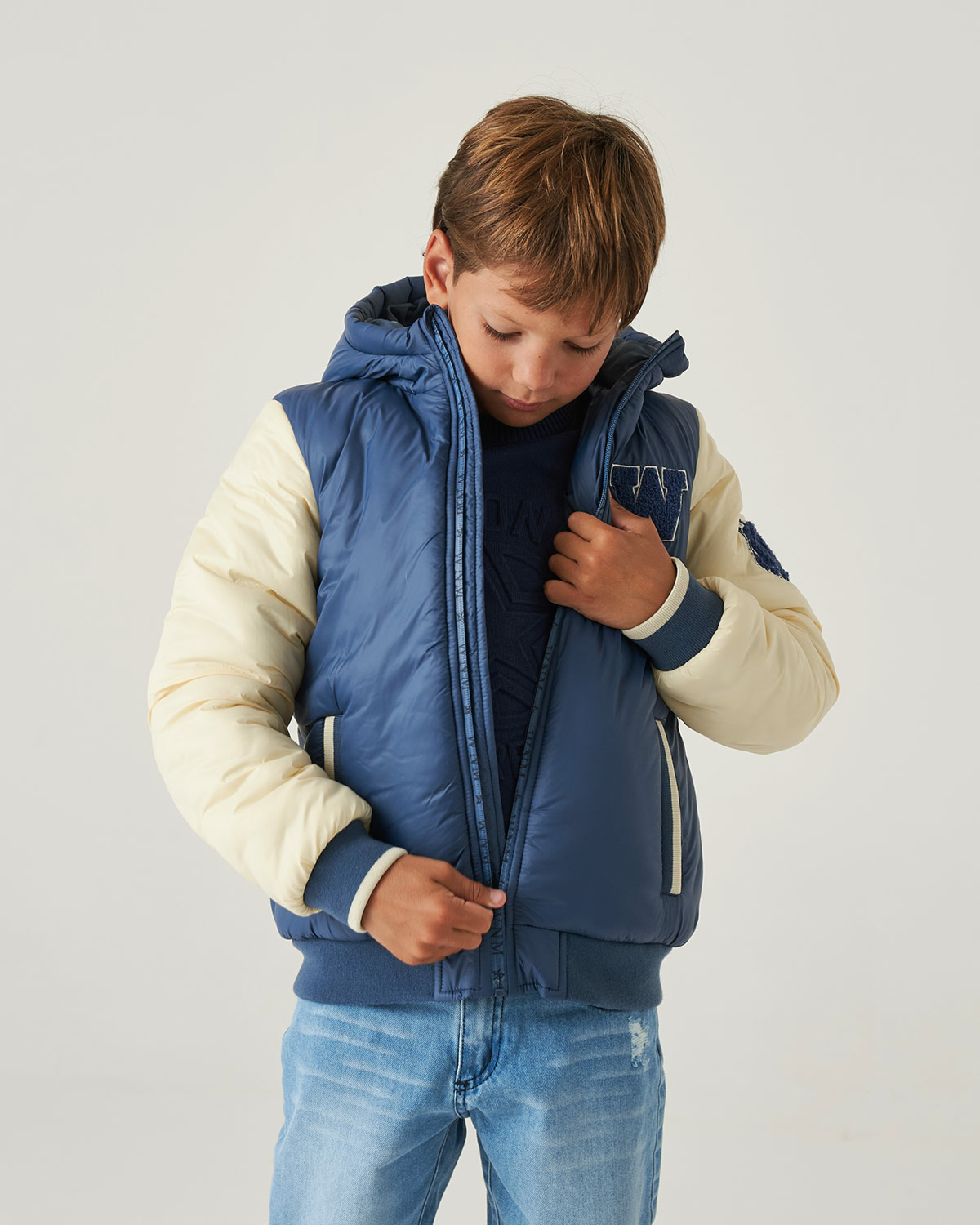 Campera Massachusets Niño